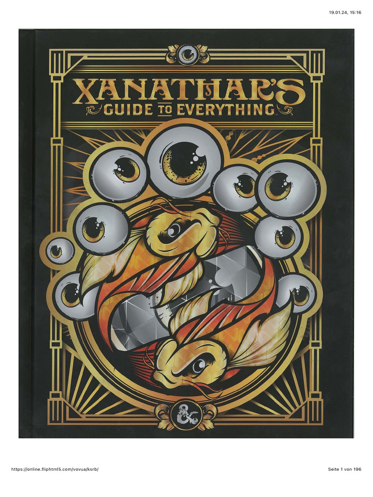 Xanathar's Guide To Everything PDF