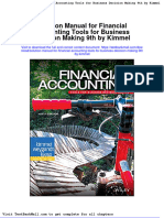 Full Download Solution Manual For Financial Accounting Tools For Business Decision Making 9th by Kimmel PDF Full Chapter