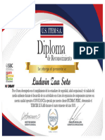 Diploma de Seguridad - Ludwin Zaa