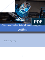 Gas and Electrical Welding and Cutting Report