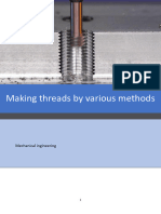 Making Threads by Various Methods Report
