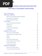 Commercial Law - Application Checklist