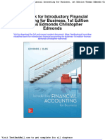Full Download Test Bank For Introductory Financial Accounting For Business 1st Edition Thomas Edmonds Christopher Edmonds PDF Full Chapter