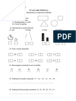 Evaluare Initiala