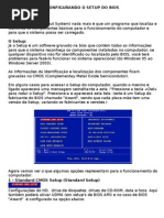 CONFIGURANDO O SETUP  BIOS