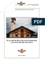 Plan Municipal de Salud San Ignacio de Velasco