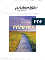 Full Download Test Bank For Introductory Statistics Exploring The World Through Data 0321891937 PDF Full Chapter
