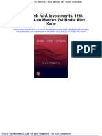 Full Download Test Bank For Investments 11th Edition Alan Marcus Zvi Bodie Alex Kane PDF Full Chapter