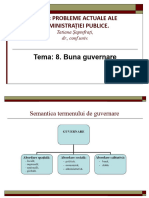 Tema 8 - Buna Guvernare