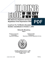 Building Code of The City of New York - Entire2004