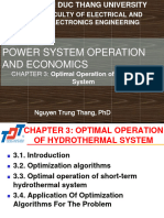 Chapter 3-Optimal Operation of Hydrothermal System