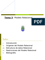 Tema - 3 ModRelacional 2013