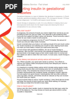 Humulin m3 Patient Booklet | PDF