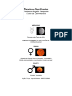 Planetas e Significados