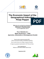 2015 09 A2D2 Impact of The GI Penja Pepper - Charbonnier
