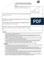 Assignment Some Applications of Trigonometry