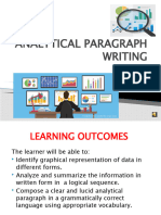 Analytical Paragraph Writing 2