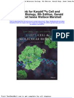 Full Download Test Bank For Karps Cell and Molecular Biology 9th Edition Gerald Karp Janet Iwasa Wallace Marshall 2 PDF Full Chapter