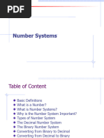 Number Systems