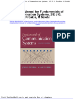 Full Download Solution Manual For Fundamentals of Communication Systems 2 e J G Proakis M Salehi PDF Full Chapter