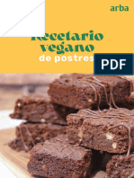 Recetario Postres Veganos - Arba