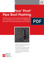 Sell Sheet Master Flow Pivot Pipe Boot Flashing
