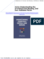 Full Download Test Bank For Understanding The Essentials of Critical Care Nursing 2nd Edition Kathleen Perrin PDF Full Chapter