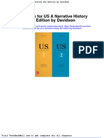 Full Download Test Bank For Us A Narrative History 8th Edition by Davidson PDF Full Chapter