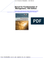 Full Download Solution Manual For Fundamentals of Financial Management 14th Edition PDF Full Chapter