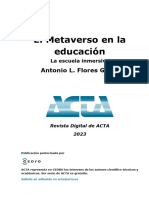 El Metaverso en La Educación: Antonio L. Flores Galea