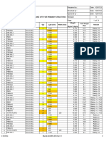 Project:: Designation Matl - Spec Qty LGHT (MM) Width (MM) Weight (KG/M 2 KG/M) Total Weight (KG) Remark