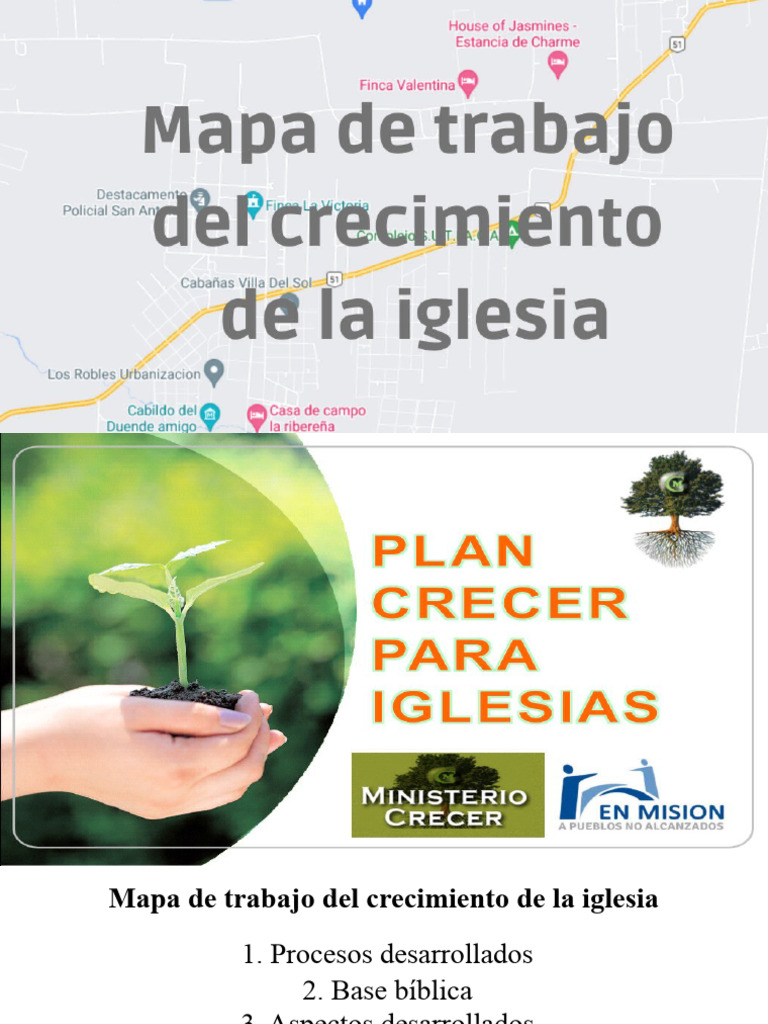 5.seminario Mapa de Trabajo Del Crecimiento de La Iglesia | PDF