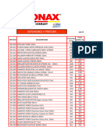 ZZZ LISTA SONAX Junio 2021