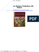 Full Download Test Bank For Western Civilization 8th Edition PDF Full Chapter