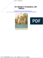 Full Download Test Bank For Western Civilization 9th Edition PDF Full Chapter