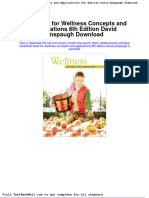 Full Download Test Bank For Wellness Concepts and Applications 8th Edition David Anspaugh Download PDF Full Chapter