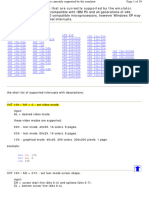 I8086 and DOS Interrupts