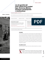 Procesos de Gestión Del Patrimonio Urbano de La Ciudad de Xalapa, Veracruz, México. Intervenciones: Participación Social e Institucional