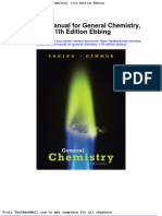 Full Download Solution Manual For General Chemistry 11th Edition Ebbing PDF Full Chapter