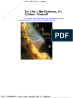 Full Download Test Bank For Life in The Universe 3rd Edition Bennett PDF Full Chapter