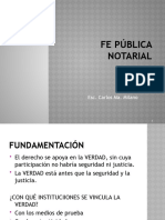 Fe Pública Notarial