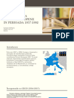 Constituirea Uniunii Europene in Perioada 1957-1992