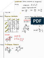 Anotações de Trigonometria (MATEMÁTICA 1 TRI)