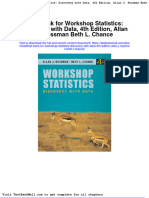 Full Download Test Bank For Workshop Statistics Discovery With Data 4th Edition Allan J Rossman Beth L Chance PDF Full Chapter