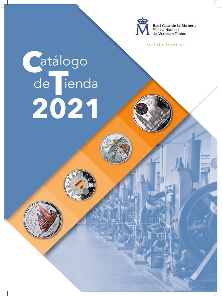 Catálogo 2021 de Monedas y Artículos FNMT | PDF | Monedas