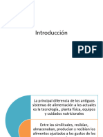 Introducción Admon Servicios de Alimentación