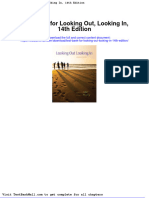 Full Download Test Bank For Looking Out Looking in 14th Edition PDF Full Chapter