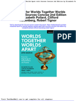 Test Bank For Worlds Together Worlds Apart With Sources Concise 2nd Edition by Elizabeth Pollard, Clifford Rosenberg, Robert Tignor