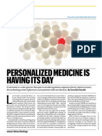 Personalized Medicine Is Having Its Day