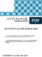 Acute Flaccid Paralysis